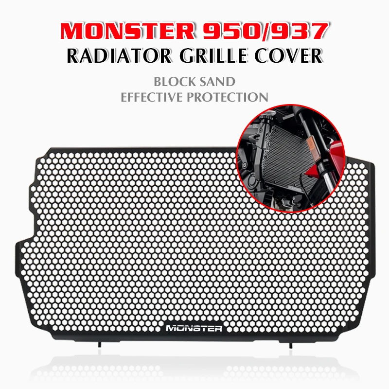 Защитная крышка радиатора для мотоцикла DUCATI Monster 950 937 Monster950 Monster937 2021-2022 из