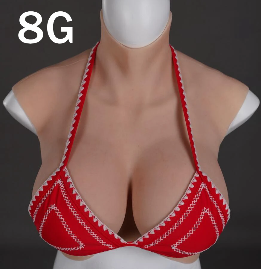 

8G Top New Upgrade Airbag Filler Fake Artificial Boob Realistic Silicone Breast Form Crossdresser Shemale Transgender Drag Queen