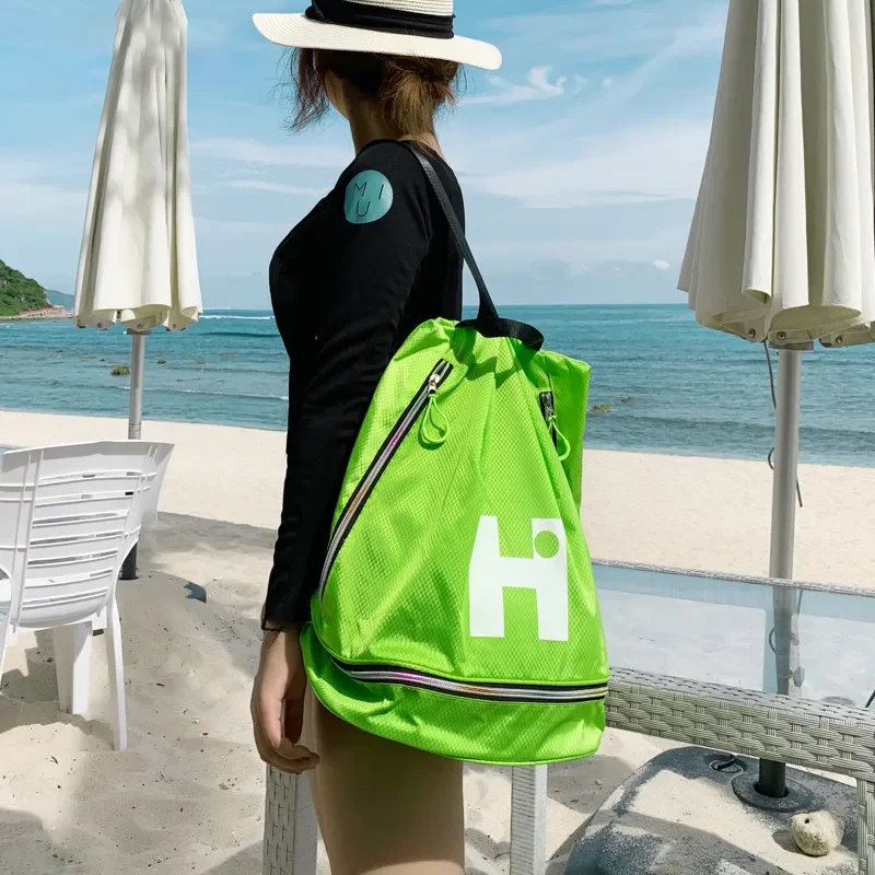 Women Swimming Bag Beach Waterproof Bag Dry and Wet Separation Men Training Sport Backpack Multifunction Outdoor Fitness Package