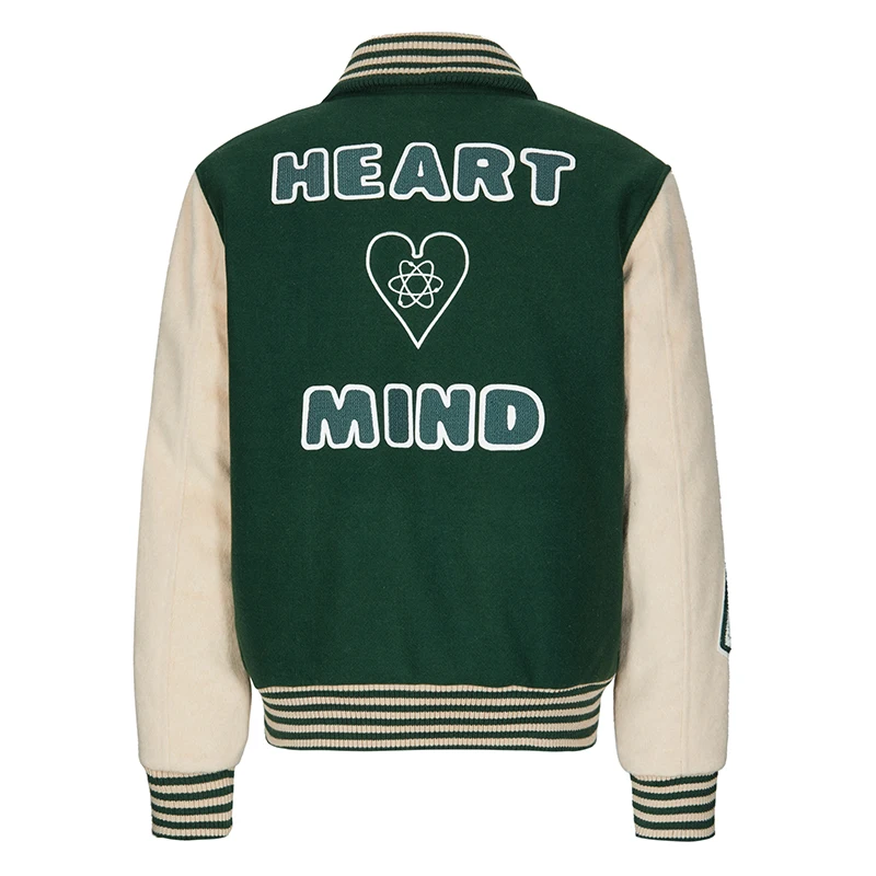 2021 New BBC KENIJIMA Astronaut Retro Sports Wool Cotton Jacket Jacket Baseball Uniform