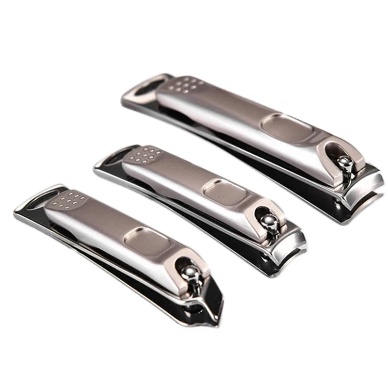 

3PCS Nail Clippers Stainless Steel Nail Cutter Toenail Nail File Manicure Trimmer Toenail Clippers for Thick Nails