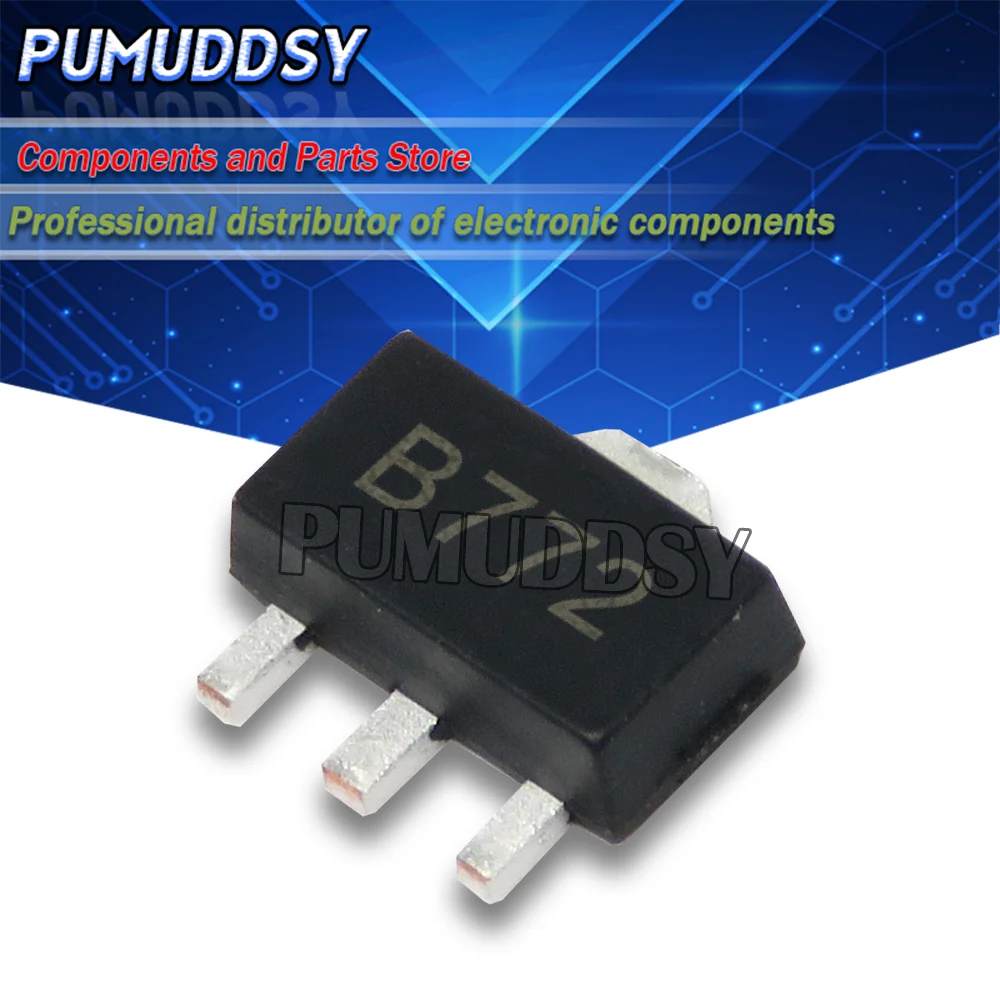 20 шт. 2SB772 B772 SMD SOT-89 PNP Средний транзистор новый и ИС