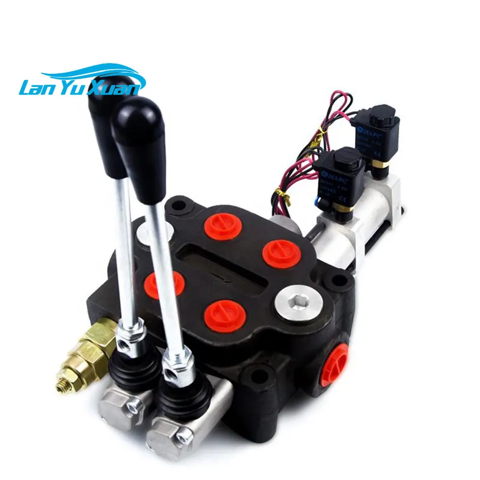 

ZT-L20 Monoblock Directional Control Valve 4 Spool 25gpm Double Acting Hydraulic Valve Tractors Loaders