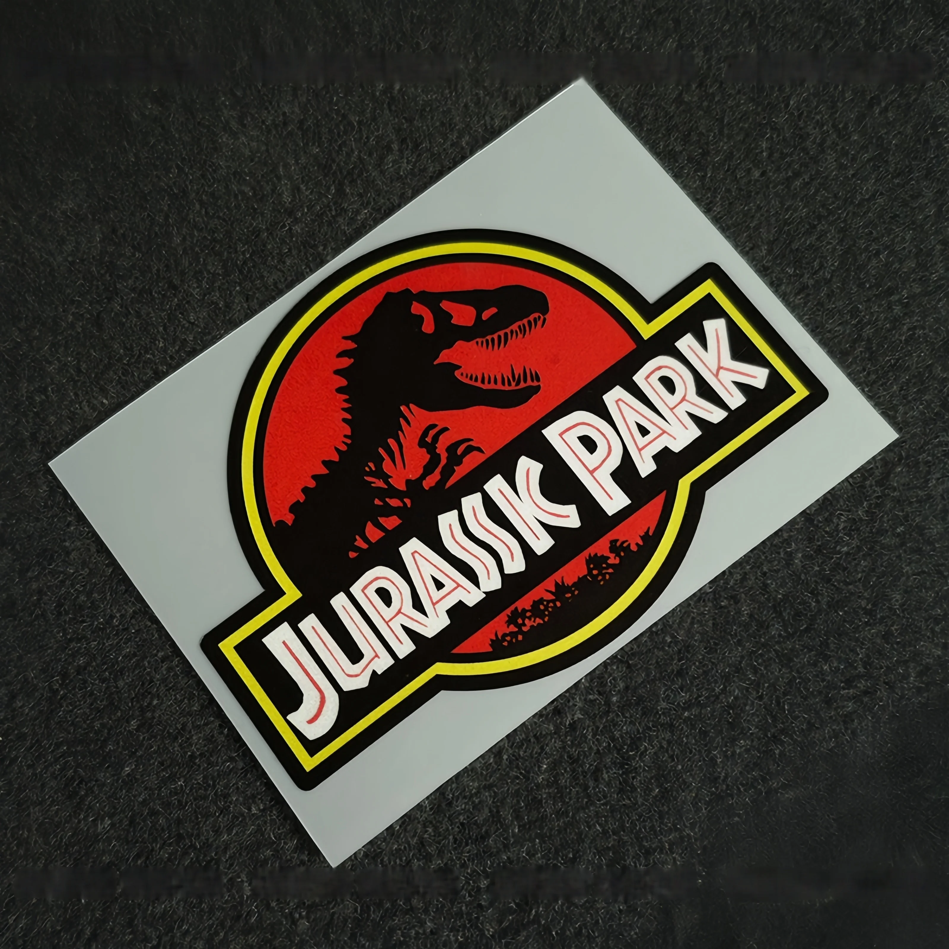 

Наклейка На Автомобиль С Динозавром Из Фильма «Парк Юрского Периода», Из ПВХ, Водонепроницаемая, Для Бампера И Окна