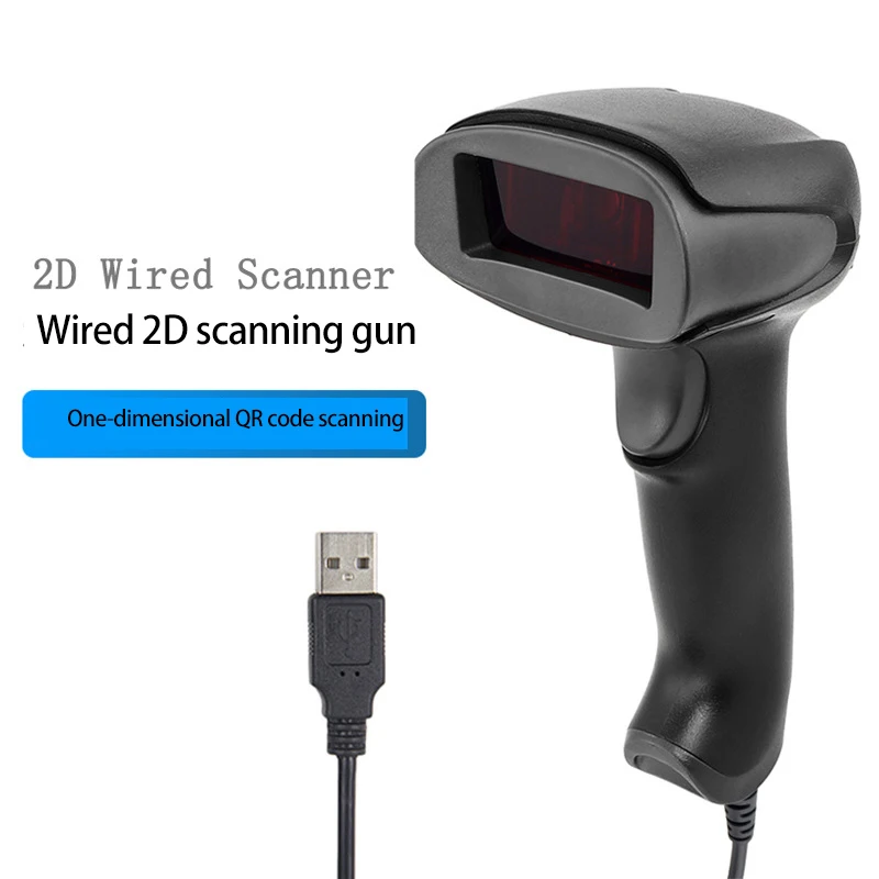 

Сканер штрих-кода 1D 2D, портативный, с Bluetooth
