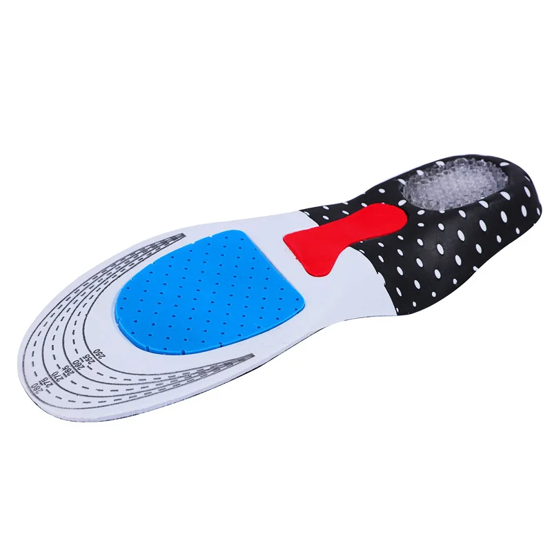 Arch Support Sports Insole For Shoes Men Women Breathable Gel Heel Cushion Running Military Training Sweat Absorbing Eva Insoles