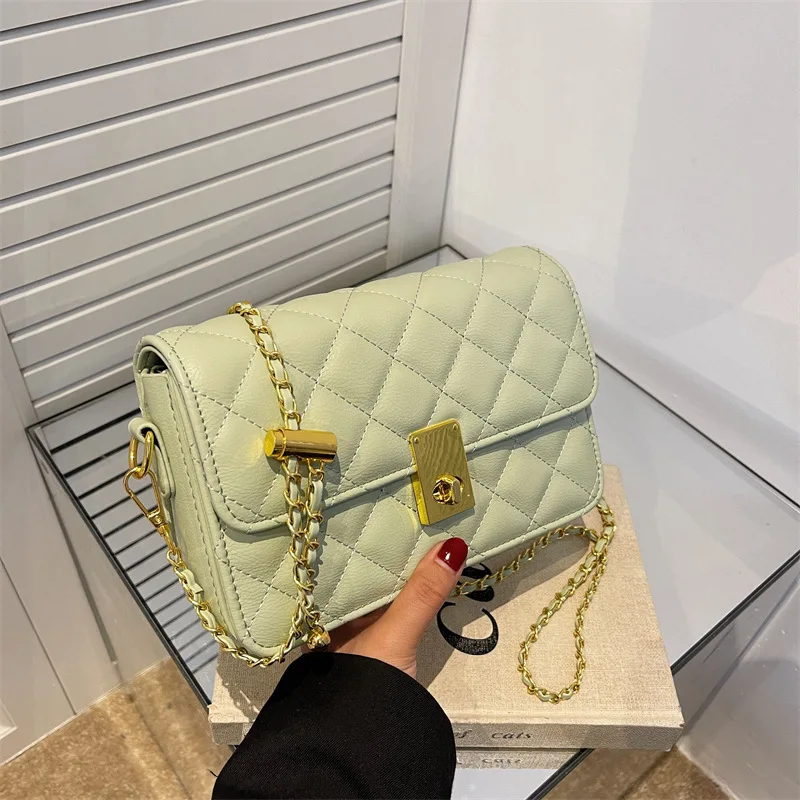 

Женская маленькая сумка через плечо из искусственной кожи на цепочке, модные дизайнерские дамские сумочки, сумки через плечо для женщин, по...