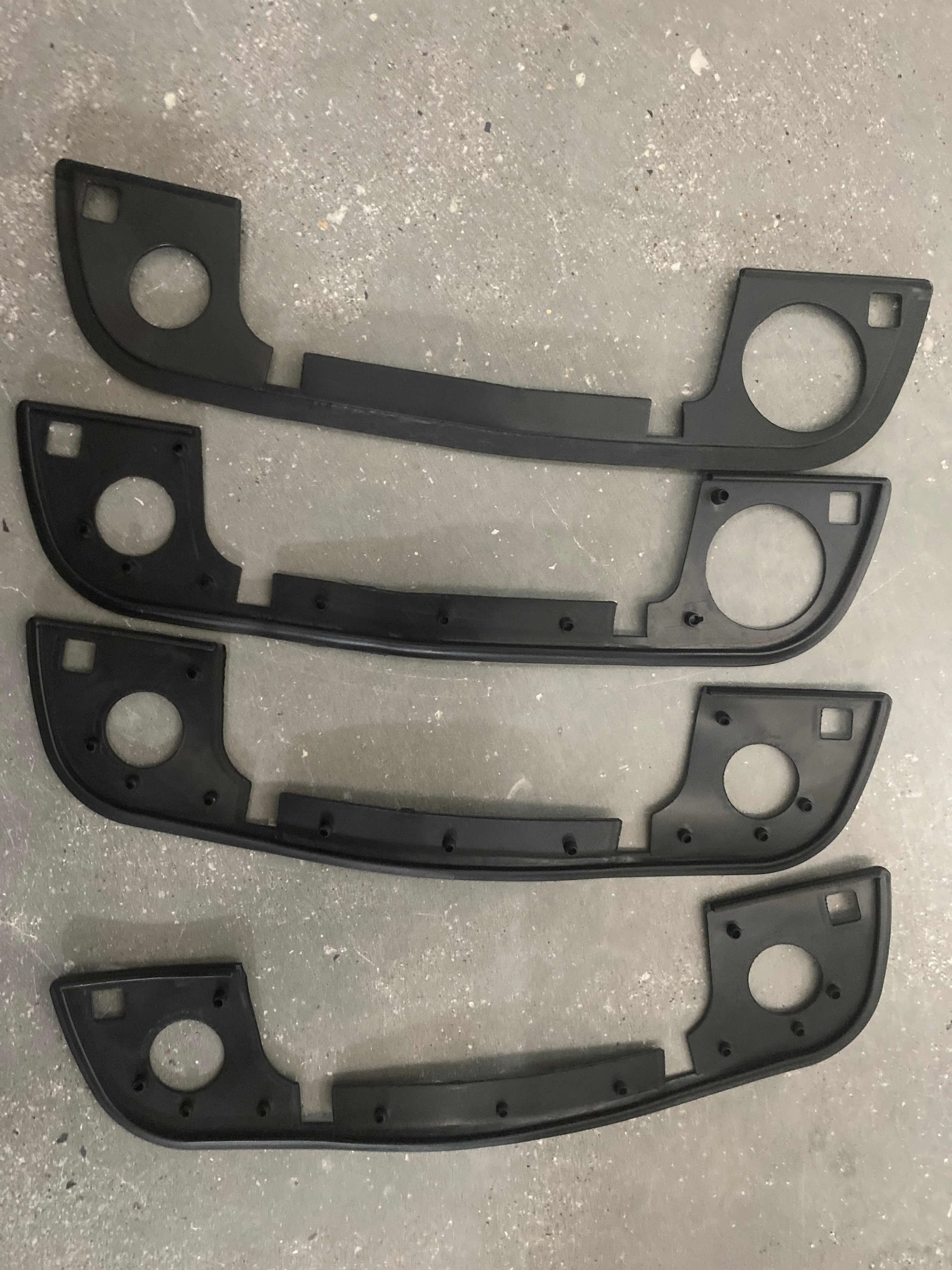 

2 шт./4 шт. резиновые уплотнения для дверных ручек для BMW E36 E34 E32 Z3 3 5 7 серии 2/4 двери авто внешние детали автомобильные аксессуары