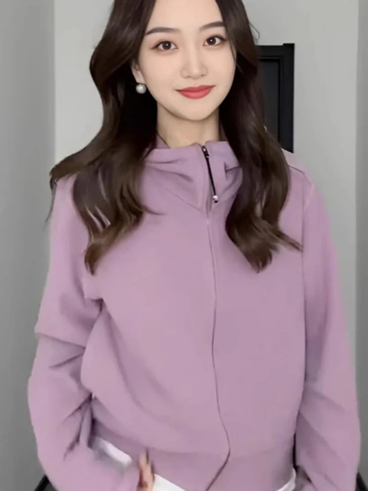 Осень-зима 2023 новая женская модная повседневная темпераментная толстовка с