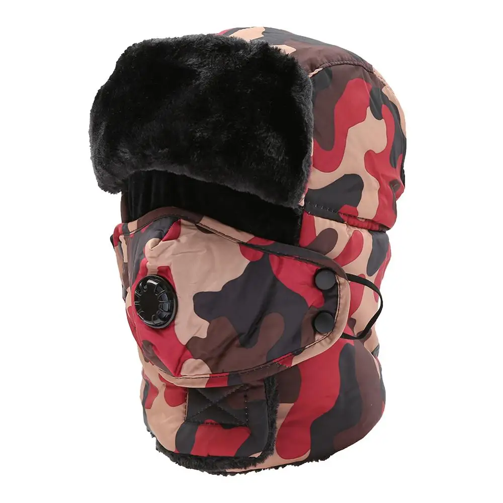

Top Fashion New Men Uniex Winter Ski Cap Casual Women Colorful Ear Caps Male Outdoor Warm Hat Protection Face Windproof Gorras