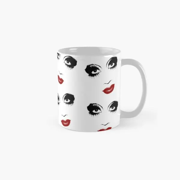 

Bianca Del Rio Pattern Classic Mug Image Gifts Picture Drinkware Photo Cup Printed Design Coffee Tea Handle Round Simple