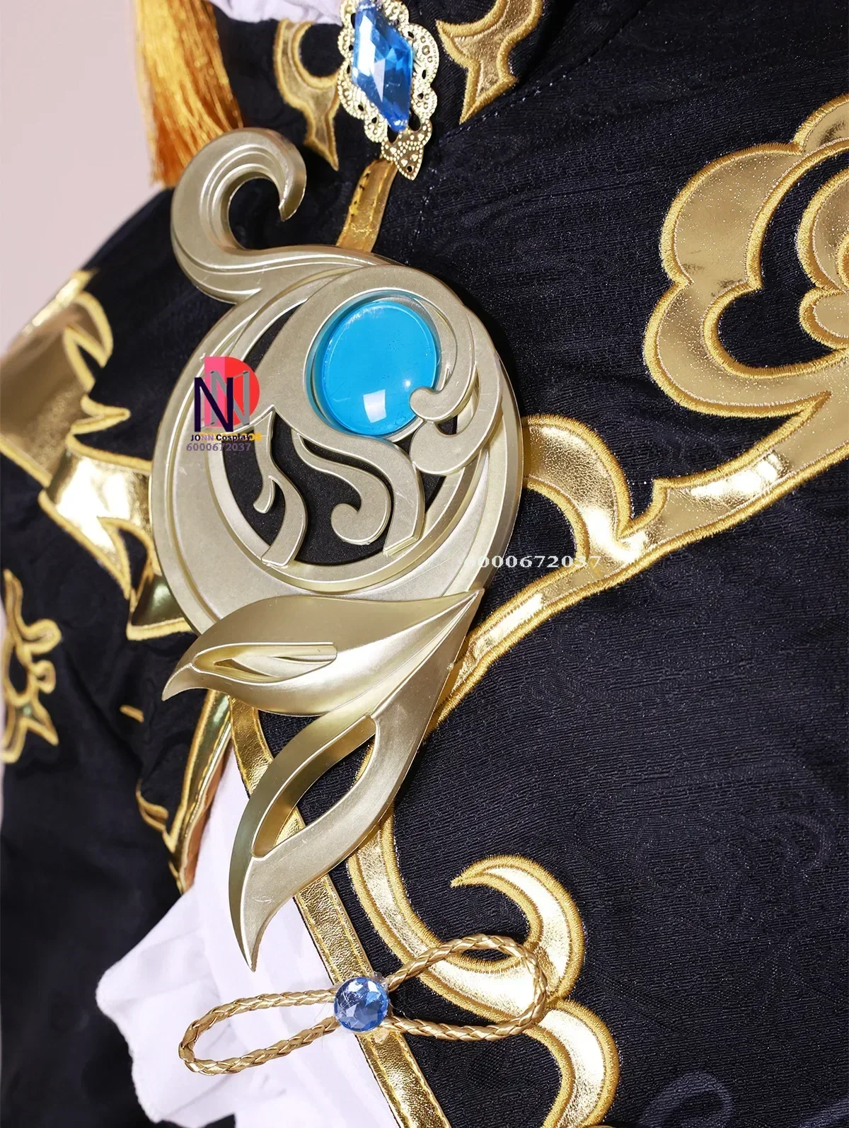 Игра Genshin Impact Высокое качество Xingqiu Косплей Костюм Qingliyue Port Feiyun Merchant Second Young Master Outfit