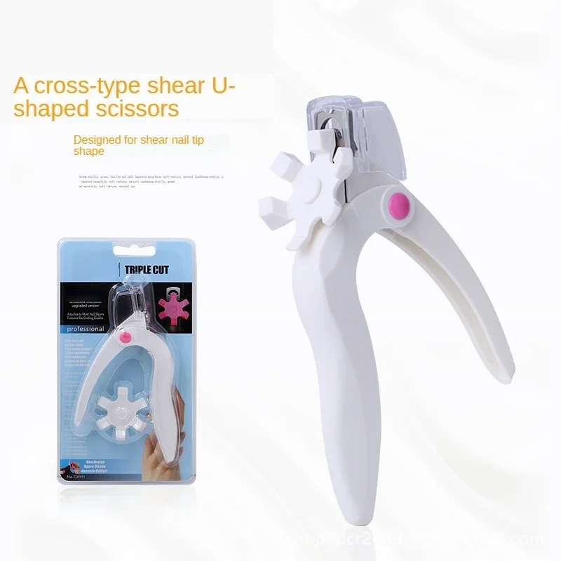 

Triple Cut Acrylic Tip Cutter Measuring Dial (6 Size Options) Professional Acrylic Nail Clipper-Nail Tip Cutter Manicure Tools
