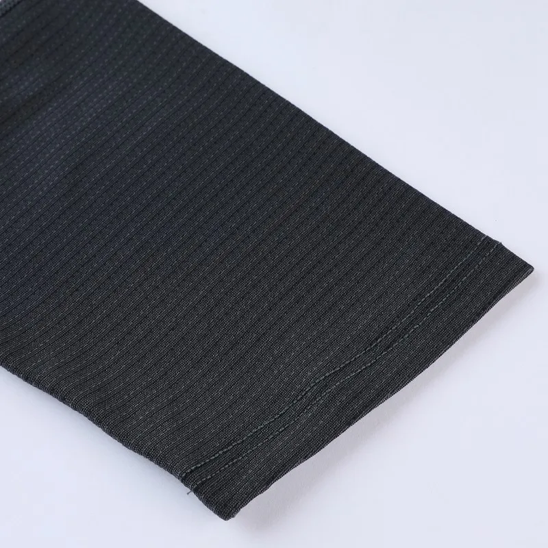 Men Long Sleeve Shirt Gym Training Shirts Patchwork New Autumn Base Layer Sweatshirts Quick Dry Fitness Sport Running Shirts