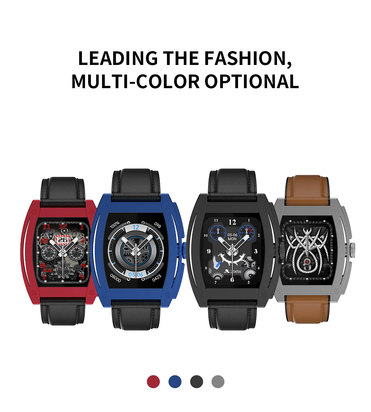 2022 Smart Watch  N72 3D Dynamic Face Sports Fitness Waterproof Calls Music Smartwatch Mens Women Clock For Android IOS