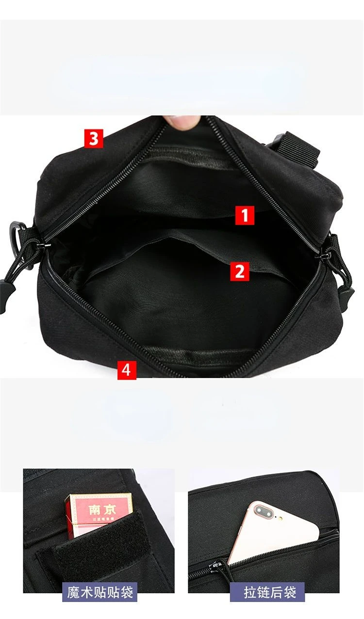 Tactical Backpack Messenger Bag Men's Military Camouflage Waterproof Crossbody Bag Outdoor Sports Hunting Crossbody Bag