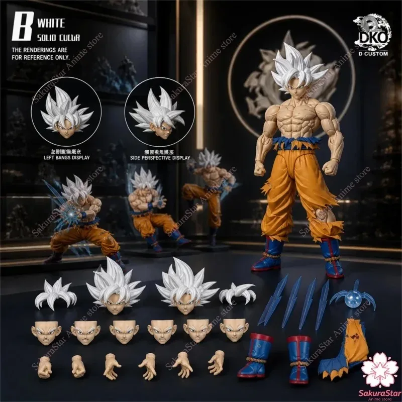 Фото В наличии: Фигурка RE&DKO Studio + D Custom Dragon Ball Z SHF Сон Гоку Ultra Instinct Illusion Perceiver Super Saiyan (аниме) №4