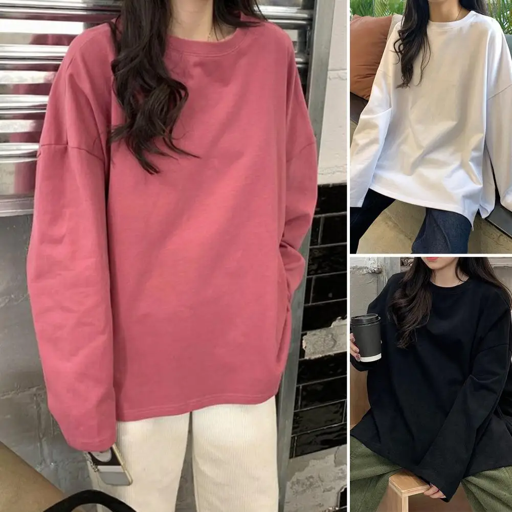 

Универсальная свободная футболка с круглым вырезом и 3d-вырезом