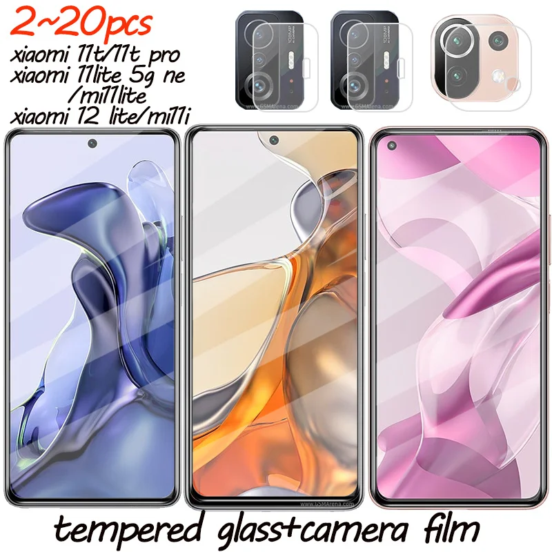 

2~20pcs, screen protector for xiaomi 11 lite 5g ne camara protection & lamina de vidrio xiaomi mi 11i 11t pro mi11lite Xiaomi 12 lite xiomi mi 11lite 5g ne cristal templado