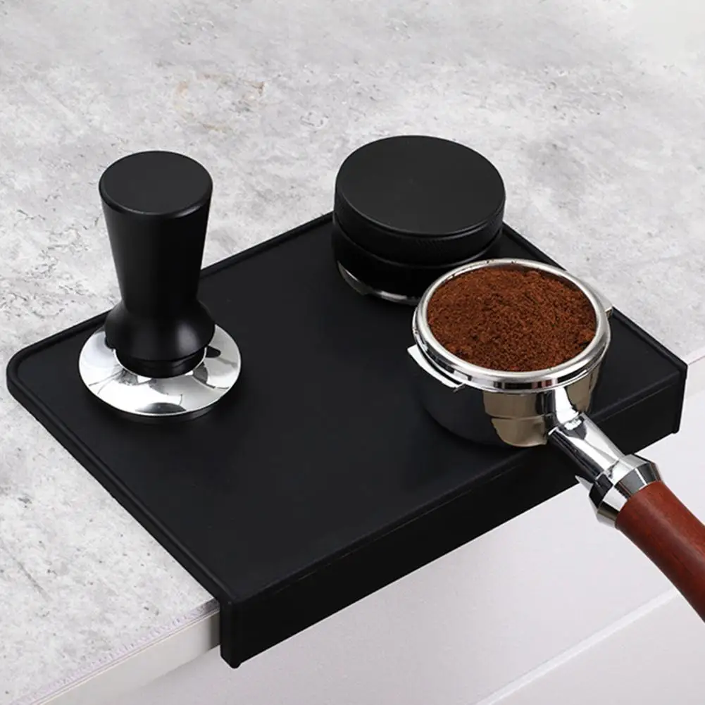 

Коврик для темпера кофе, удобный нескользящий легко чистящий инструмент для темпера кофейного порошка для бара