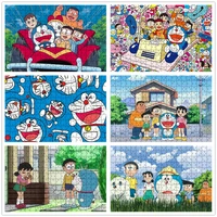 3005001000pcs puzzles for adults doraemon cartoon jigsaw puzzle difficult challenge educational toys for adults puzzle games