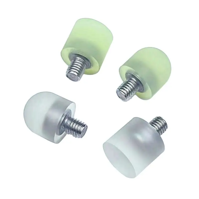 

2Pcs Hard Soft Caps and Tips M8 Screw for Hook and Rubber Hammer Car Dent Repair Tools Paintless Dent Repair Tips