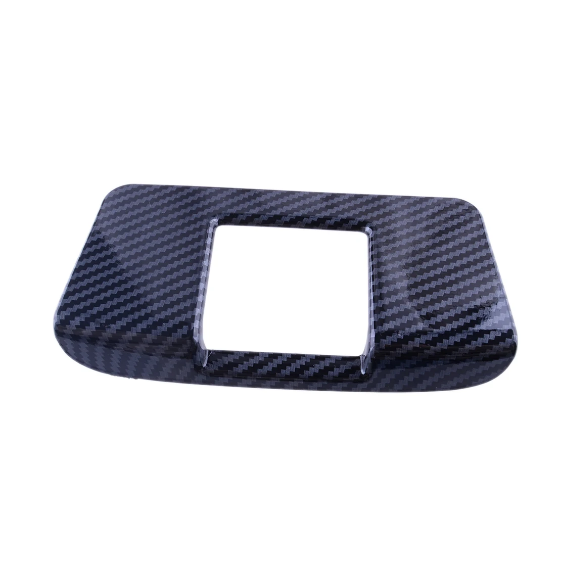 

Автомобильная задняя зарядка, USB крышка, рамка для Honda CR-V CRV 2017 2018 2019 2020 2021, черное углеродное волокно, стиль ABS пластик