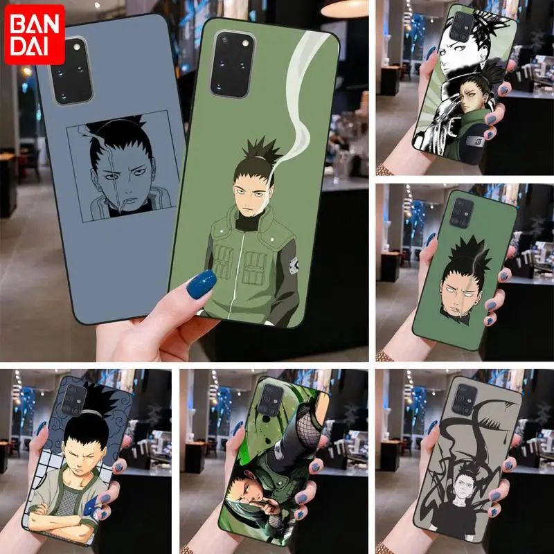 

Naruto Shikamaru Temari Phone Case For Samsung Galaxy S21 Plus Ultra S20 FE M11 S8 S9 plus S10 5G lite 2020