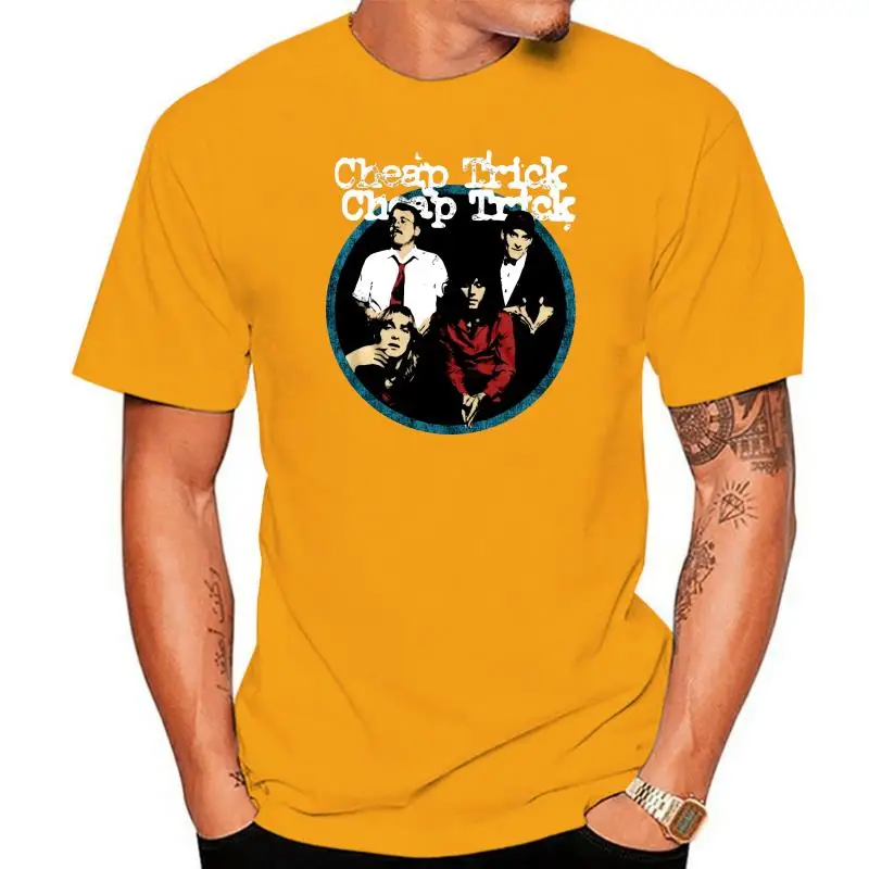 

Cheap Trick Band T Shirt Mens Licensed Rock N Roll Music Tee Retro New Black