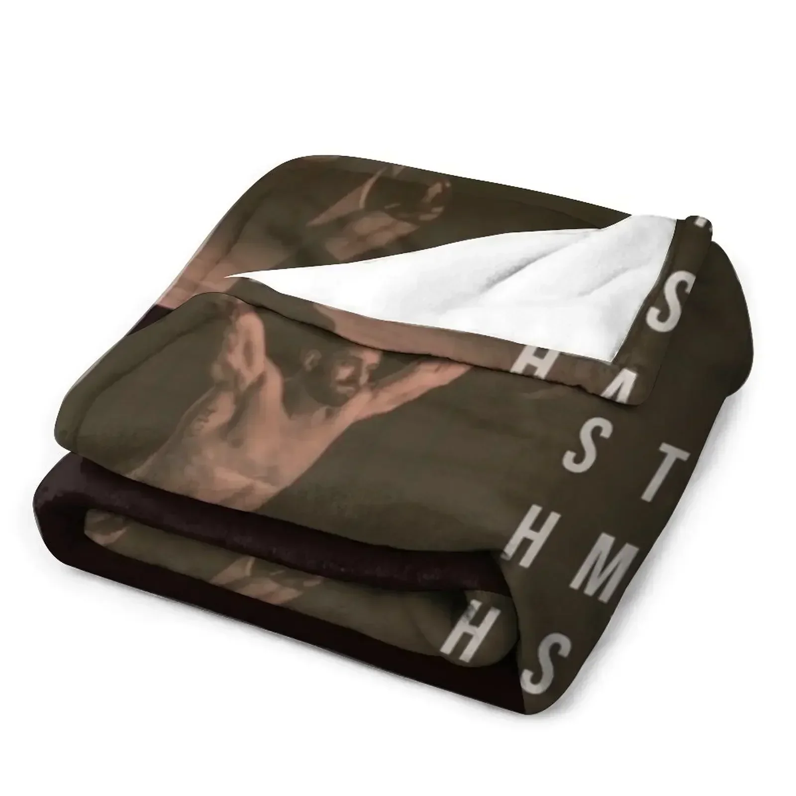 Богатая Froning - CrossFit Stay Humble. Hustle Hard. SHHH Одеяло из фланелевой ткани винтажные детские