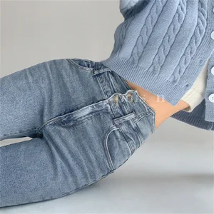 Women Jeans Female Skinny Denim Pencil Pants Stretch Waist Slim Jean Trousers Multi-size Spring Autu in India