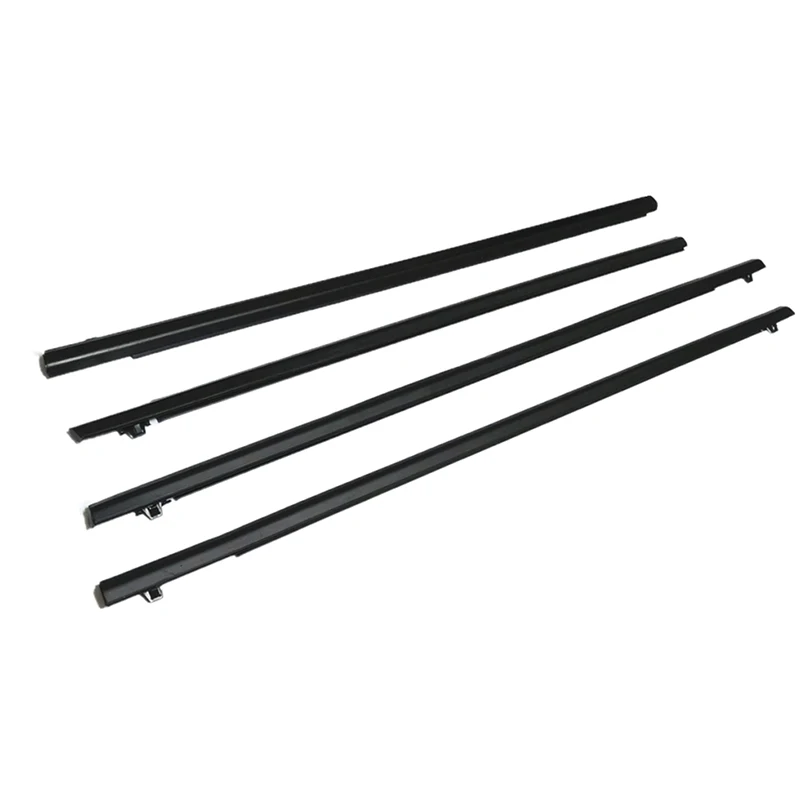 Фото Комплект из 4 уплотнителей для окон Honda Civic Hatchback 2017-2021 FK 10-го поколения, 5-дверный, для боковых дверей, номер детали 72950-TGGA01 №4