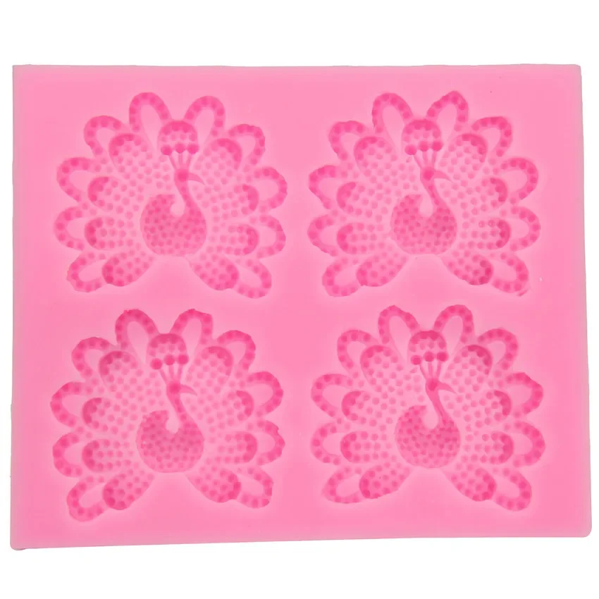 Силиконовая форма для выпечки сделай сам 4 павлина