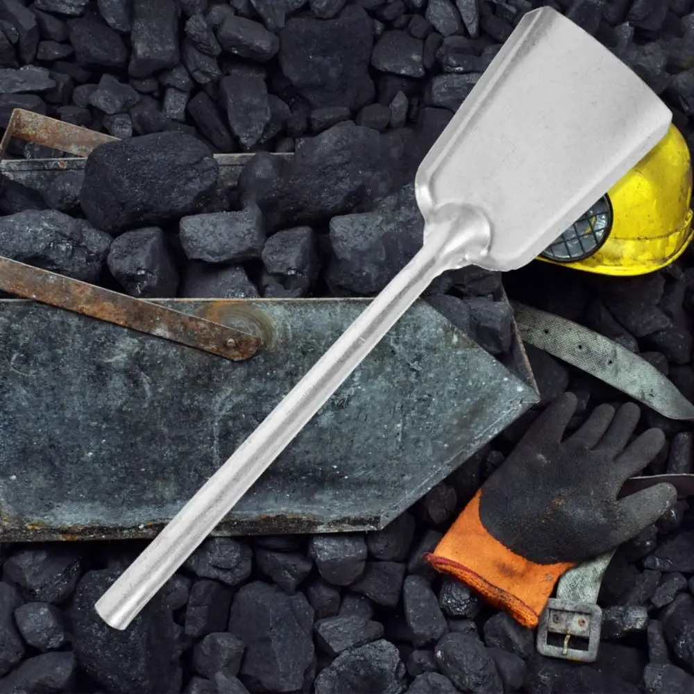 Эффективная утолщенная лопата для угля утюг полезная шлака печи прочная садовая