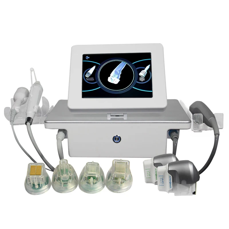 

3 In 1 7D SMAS Facial Wrinkle Removal Machine With Cold Hammer Anti-aging RF Micro-Needling Acne Scars Removal Skin Care Device