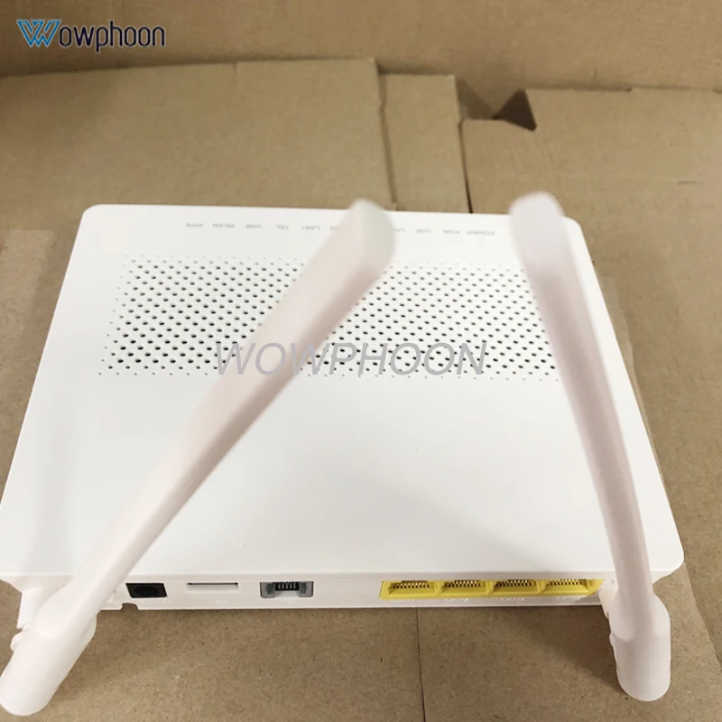 50 шт. EG8141A5 SC UPC gpon ont 1GE + 3FE 1tel USB wifi английская прошивка FTTH onu Wi-Fi модем только ONU |