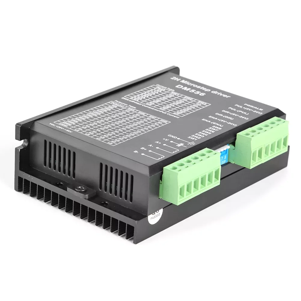 

Digital Stepper Motor Drivers Portable Electric 2-Phase DM556 Strong Toughness 5.6A for Nema 23 34 Stepping Motor