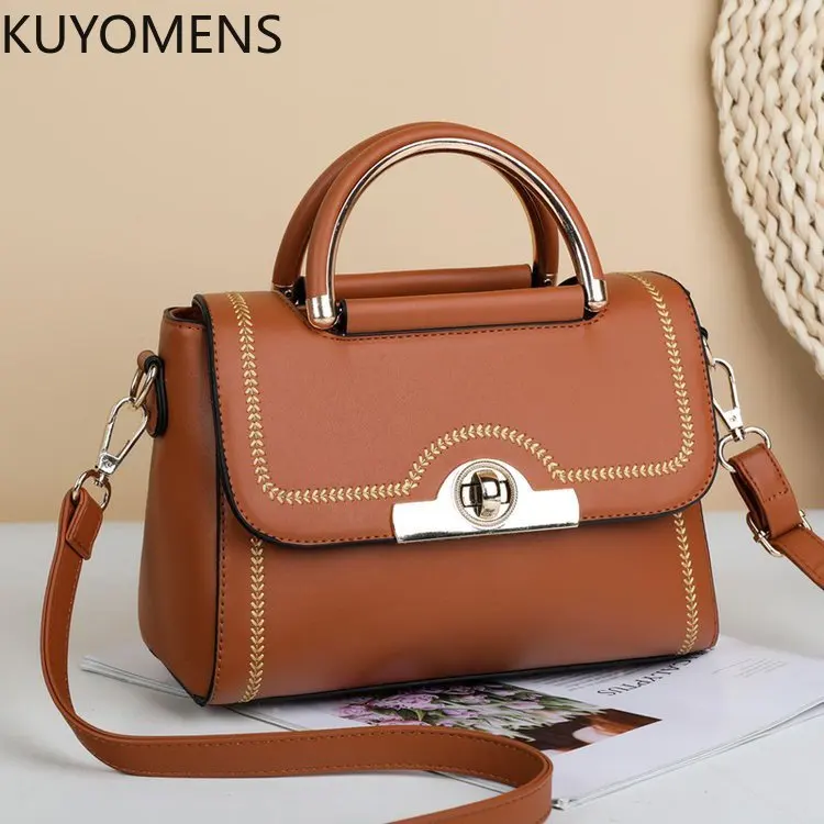 

Ladies Bags Trendy Fashion Women Shoulder Messenger PU Leather Small Bag