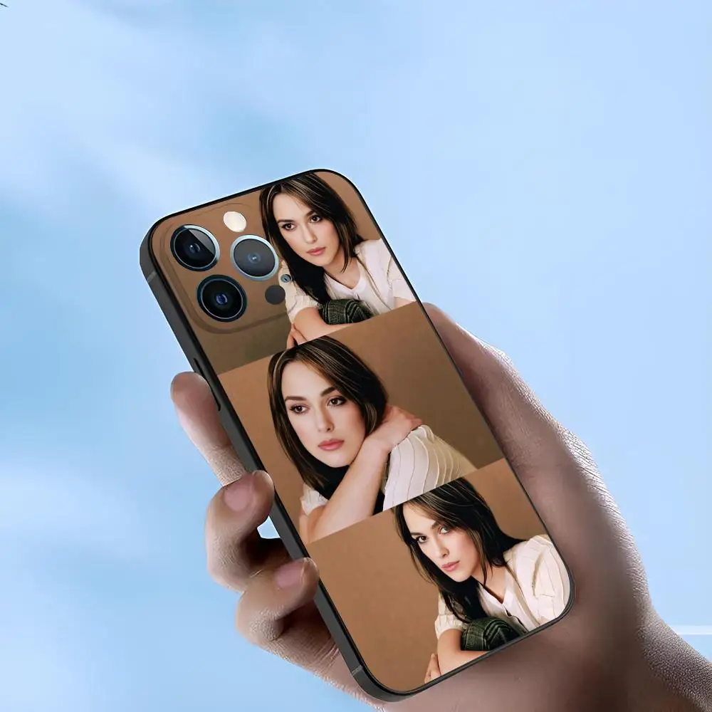 Чехол для телефона K-Keira K-Knightley Apple IPhone 16 15 14 13 12 11 Pro мягкий чехол