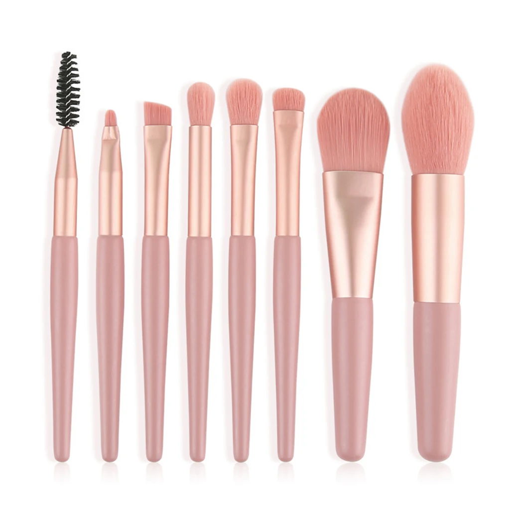 

8Pcs Makeup Brushes Tool Set Eye Shadow Blush Make up Beauty Cosmetic Brushes Professional Ultra Soft Eye Shadow Brushes