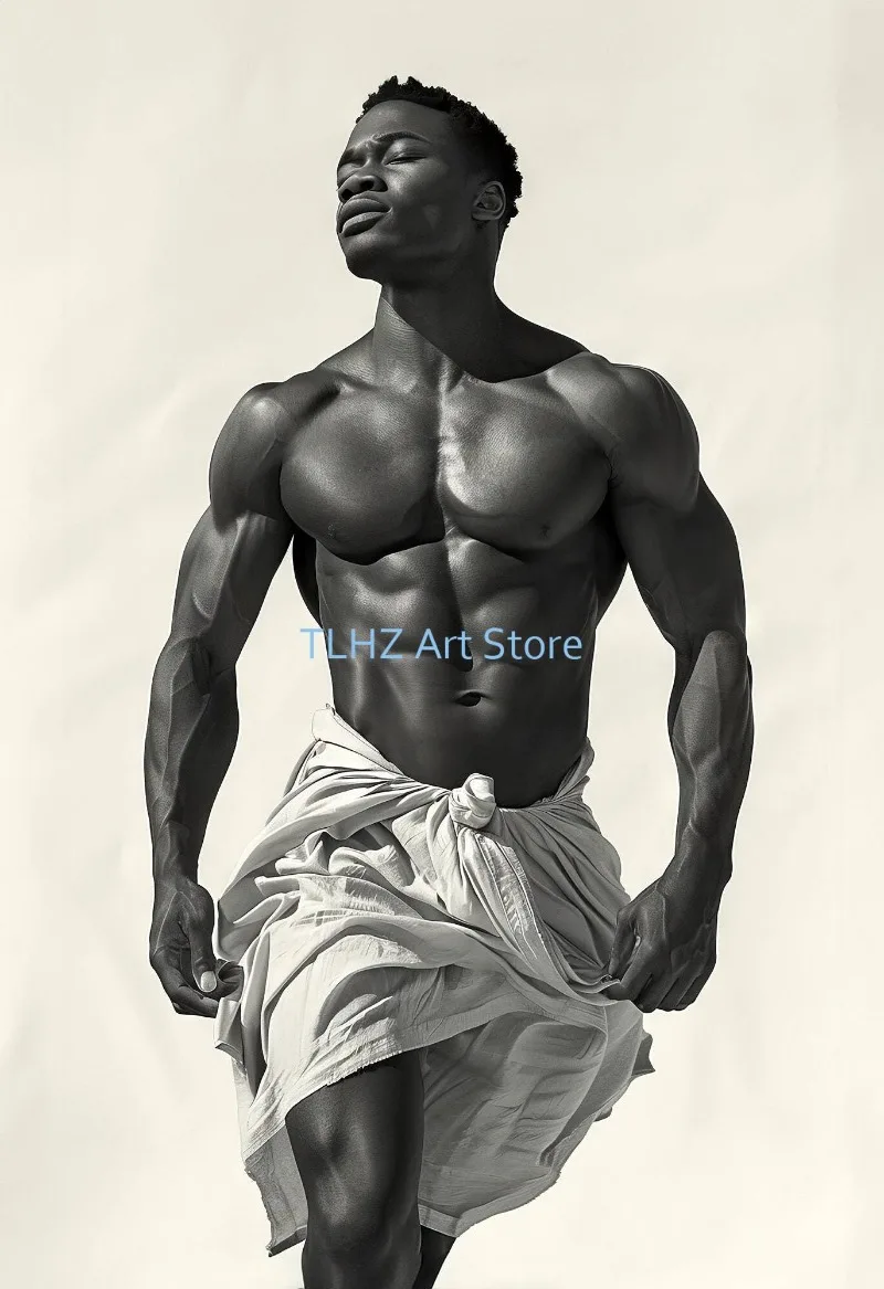 

Настенная картина "Мужчина на пляже", печать на холсте