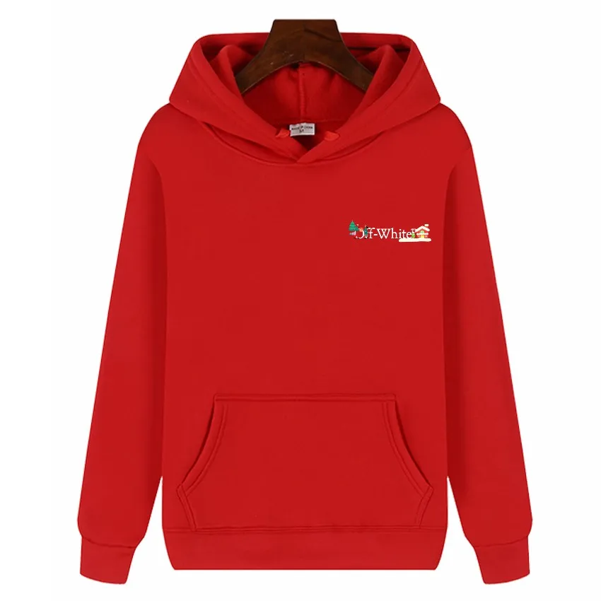 

2024 Christmas Wear Men's ow Casual Hoodies Sweatshirts Printed Unisex Hip Hop Fleece Warm Pullovers Loose Tops for Men Autumn