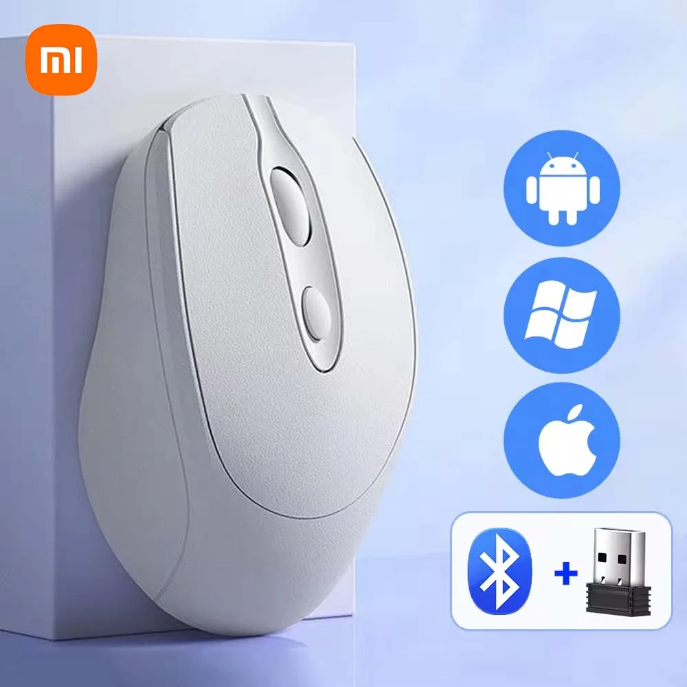 Беспроводная Bluetooth-мышь XIAOMI 1600 точек на дюйм регулируемая перезаряжаемая 2 4 ГГц