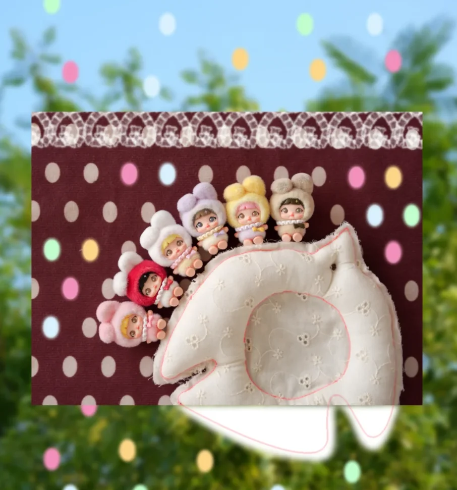 Фото Оригинальный новый брелок-кукла Nommi Sweetheart Plan Blind Box, милая настольная фигурка, трендовый коллекционный сюрприз-подарок для девочек-подростков №2