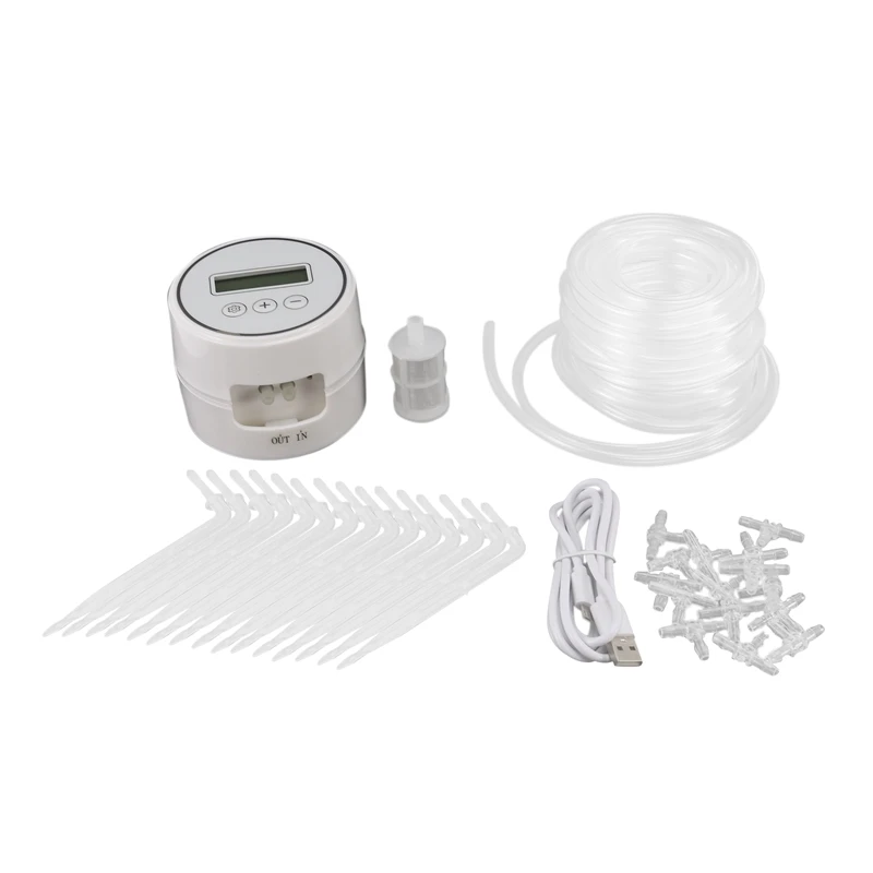 

Intelligent Garden Automatic Watering Pump Controller Indoor Plants Drip Irrigation Device Water Pump Timer System