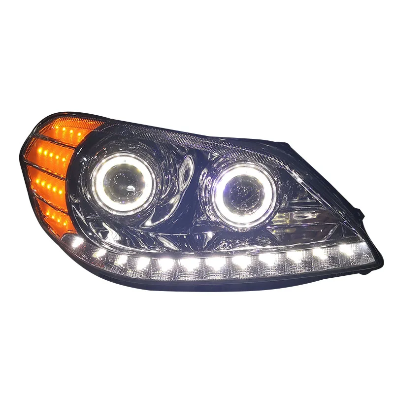 

A Pair Car Modified White LED Headlights for Toyota MARK GX110 Daytime Running Lights Far and Near Light 2003 2004 2005