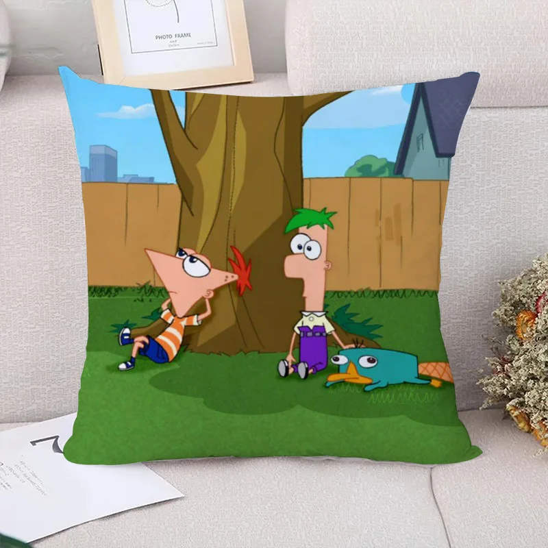 Декоративные наволочки Phineas и Ferb для кровати подушки Наволочки декоративные