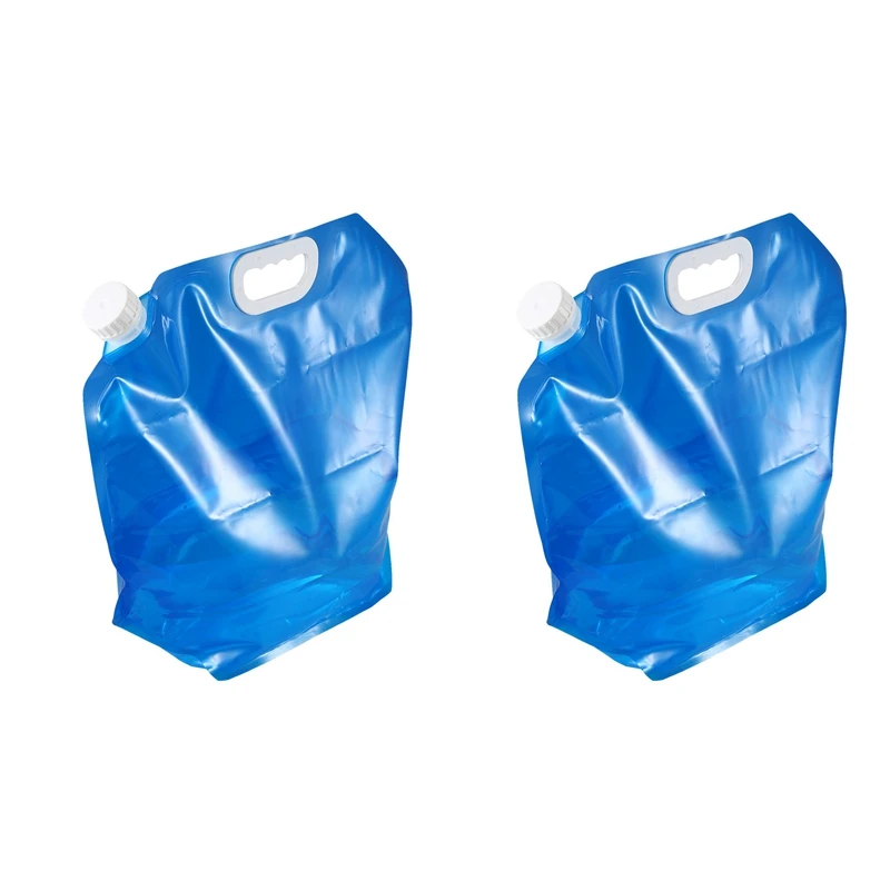 

2X Foldable Water Can 10 Liters Blue