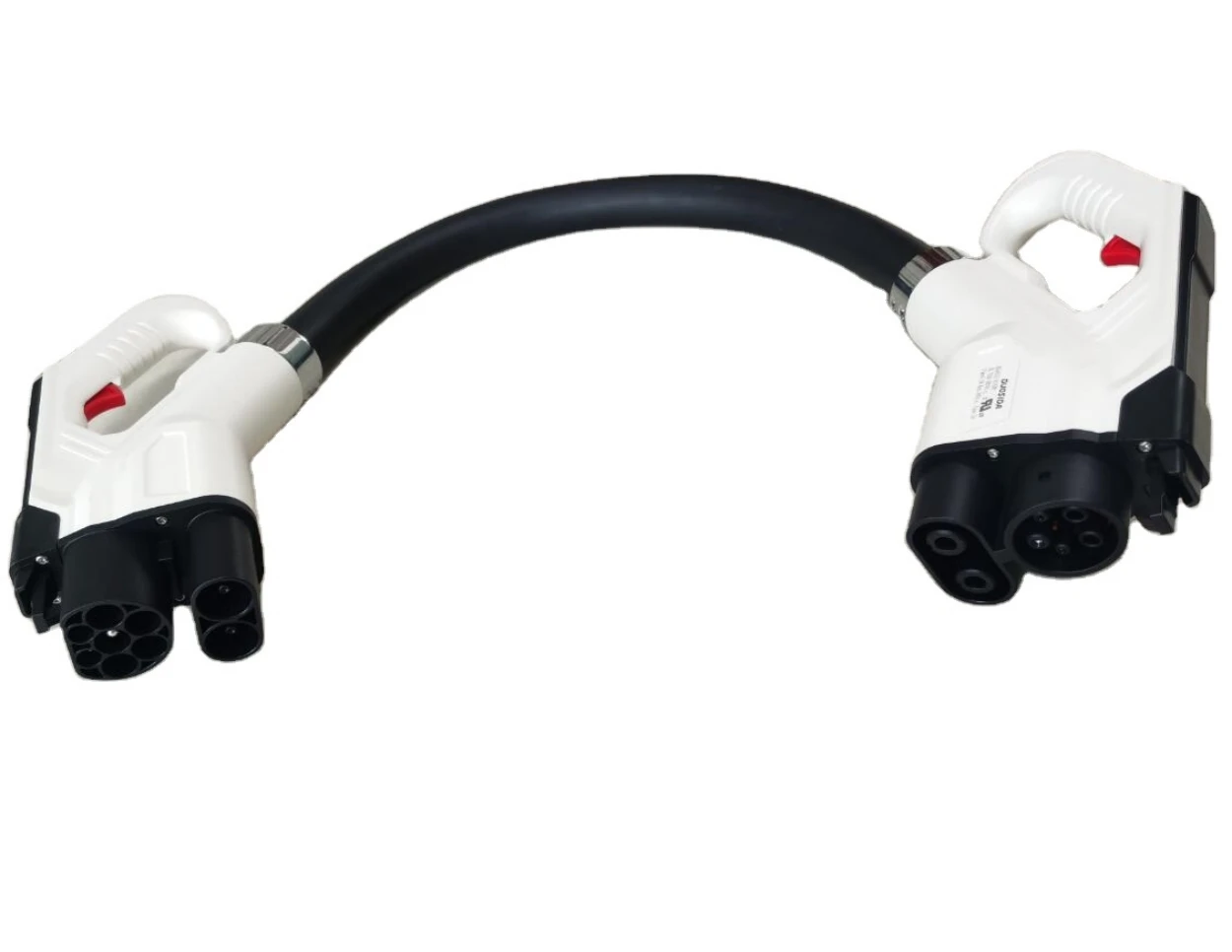

150A Duosida ccs combo 2 to ccs combo 1 adapter ccs 2 to ccs1 adapter dc fast charge adapter with 0.3m cable ccs1 plug