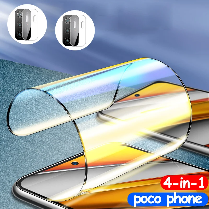 

for poco m4 x4 pro HD ceramic film /not glass xiaomi poco m4 x4pro 5g screen protector + lens film poko pocco m3 pro f3 m4pro 5g